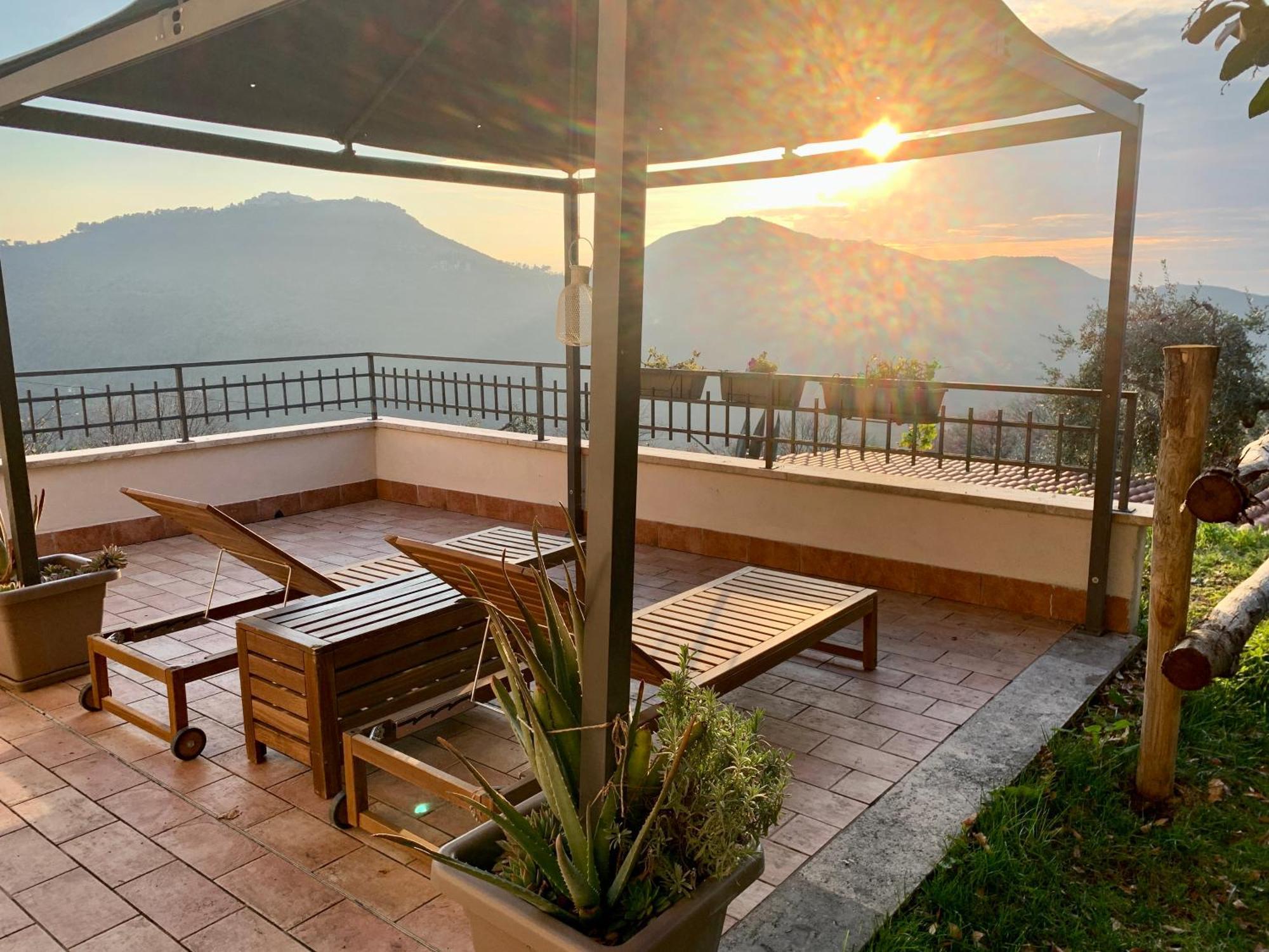 Agriturismo La Terrazza Su Farfa Castelnuovo di Farfa Exterior photo