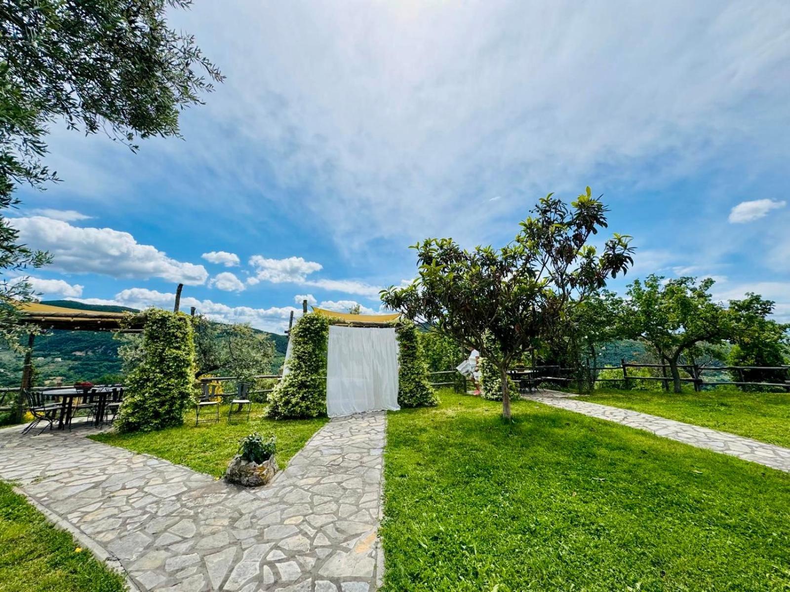 Agriturismo La Terrazza Su Farfa Castelnuovo di Farfa Exterior photo